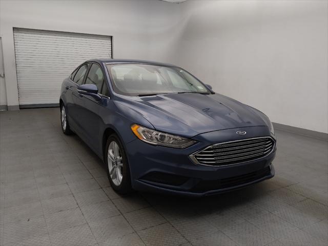 used 2018 Ford Fusion Hybrid car, priced at $14,695