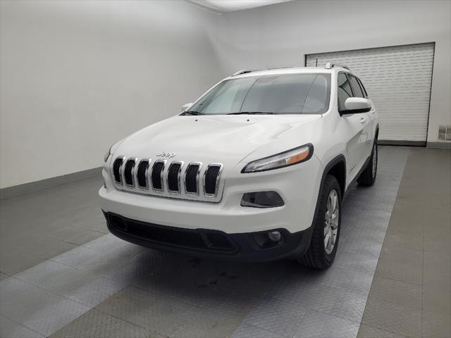 used 2018 Jeep Cherokee car, priced at $17,995