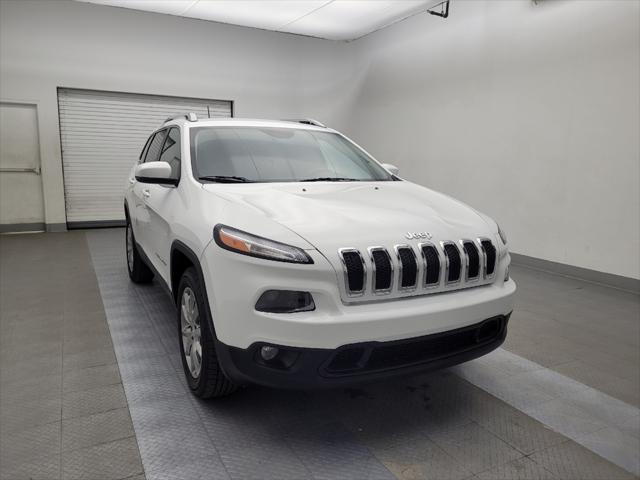 used 2018 Jeep Cherokee car, priced at $17,995