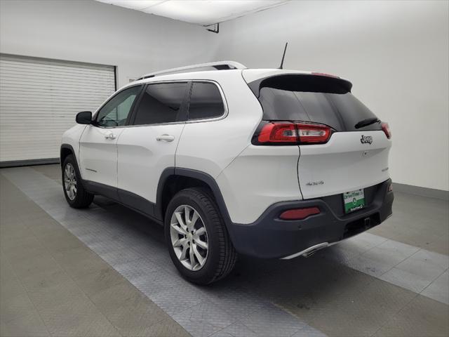 used 2018 Jeep Cherokee car, priced at $17,995