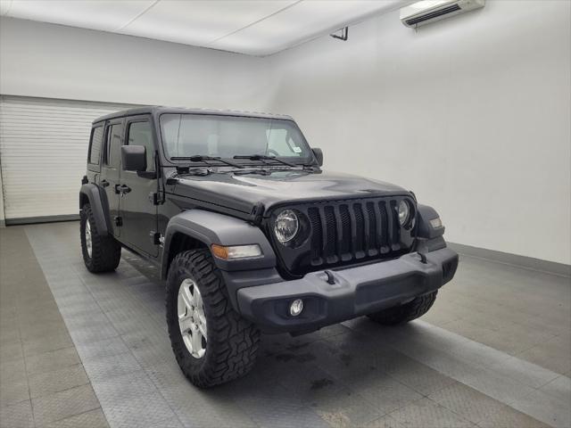 used 2018 Jeep Wrangler Unlimited car, priced at $22,095