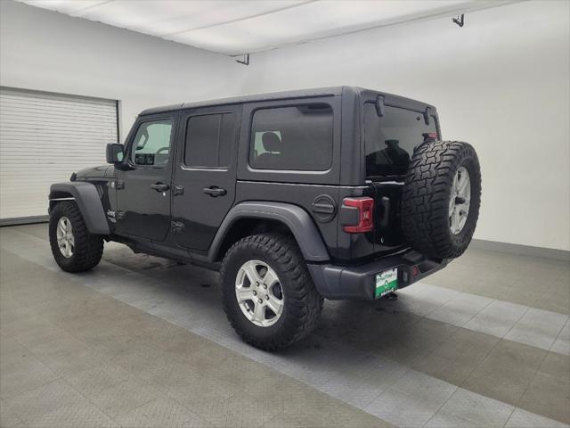 used 2018 Jeep Wrangler Unlimited car, priced at $22,095