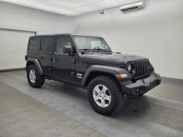 used 2018 Jeep Wrangler Unlimited car, priced at $22,095