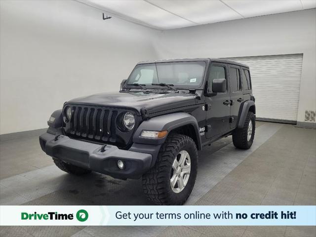 used 2018 Jeep Wrangler Unlimited car, priced at $22,095