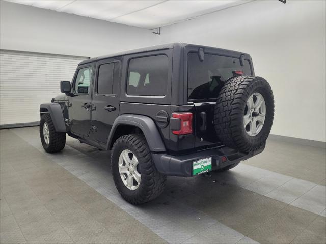 used 2018 Jeep Wrangler Unlimited car, priced at $22,095