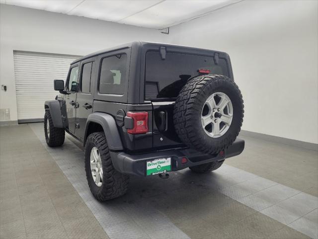 used 2018 Jeep Wrangler Unlimited car, priced at $22,095