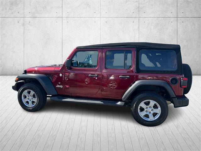 used 2021 Jeep Wrangler Unlimited car, priced at $31,440
