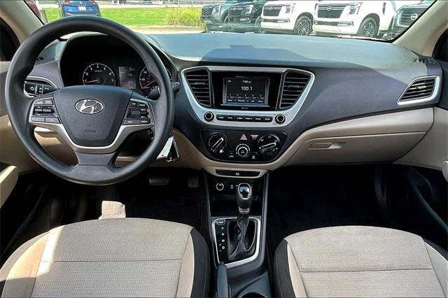 used 2022 Hyundai Accent car, priced at $16,750