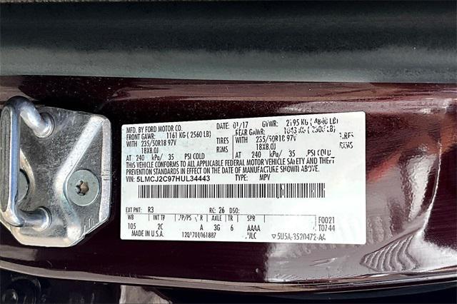 used 2017 Lincoln MKC car, priced at $15,445