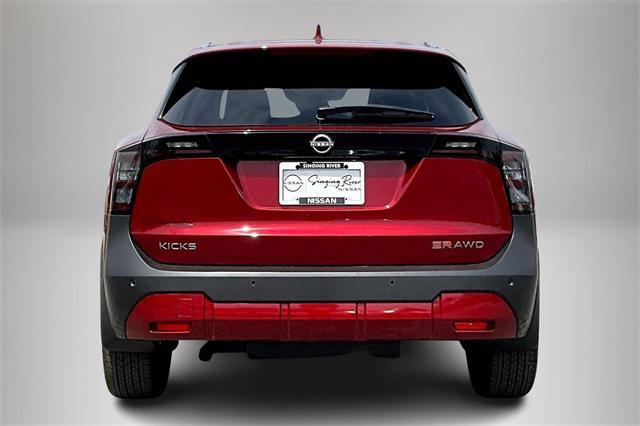 new 2025 Nissan Kicks car, priced at $30,284