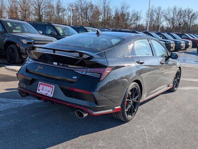 new 2025 Hyundai ELANTRA N car, priced at $35,100