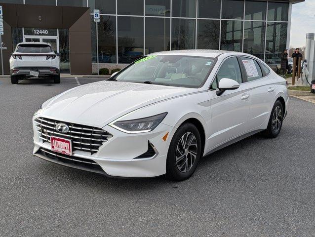 used 2021 Hyundai Sonata Hybrid car, priced at $14,607