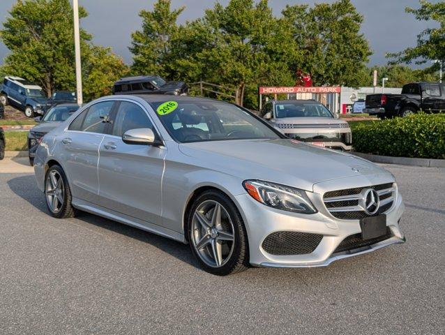 used 2016 Mercedes-Benz C-Class car, priced at $13,774