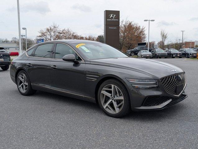 used 2024 Genesis G80 car, priced at $57,000