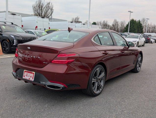 new 2025 Genesis G70 car, priced at $50,505