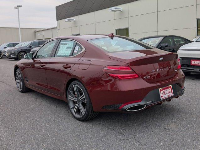 new 2025 Genesis G70 car, priced at $50,505