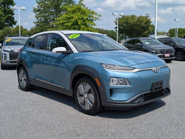 used 2019 Hyundai Kona EV car, priced at $15,000