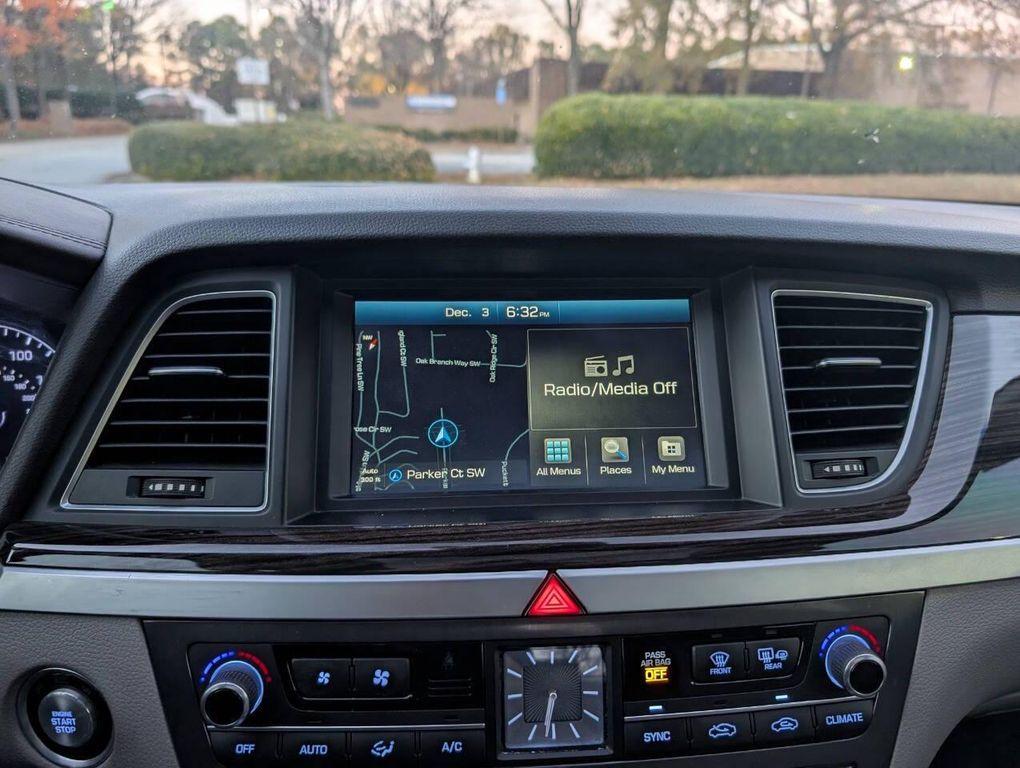 used 2015 Hyundai Genesis car, priced at $9,900
