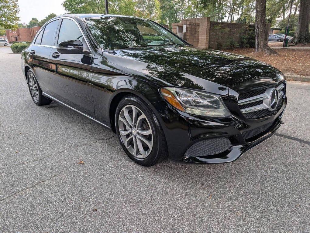 used 2017 Mercedes-Benz C-Class car, priced at $12,000