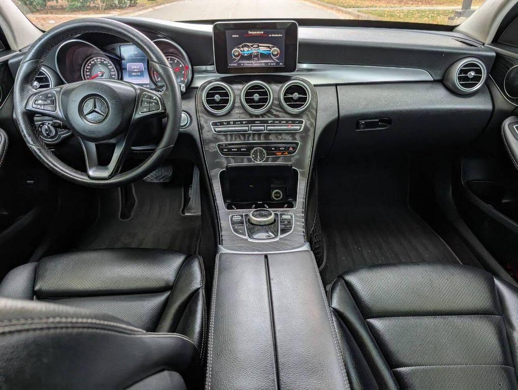 used 2017 Mercedes-Benz C-Class car, priced at $12,000