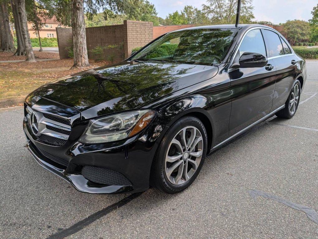 used 2017 Mercedes-Benz C-Class car, priced at $12,000