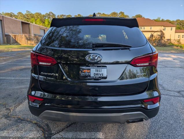 used 2018 Hyundai Santa Fe Sport car, priced at $7,000