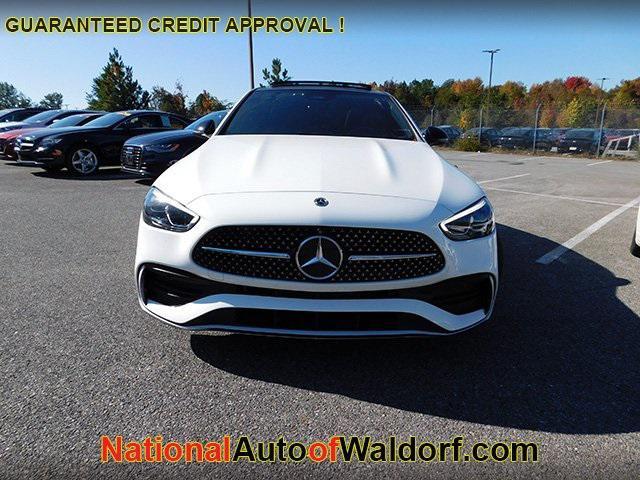 used 2023 Mercedes-Benz C-Class car, priced at $35,895