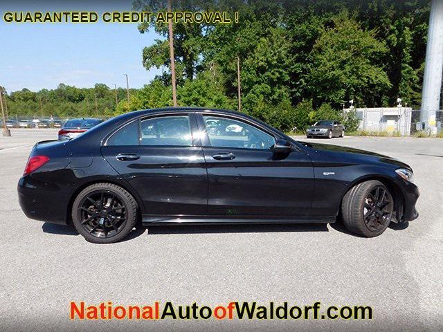 used 2018 Mercedes-Benz AMG C 43 car, priced at $26,495