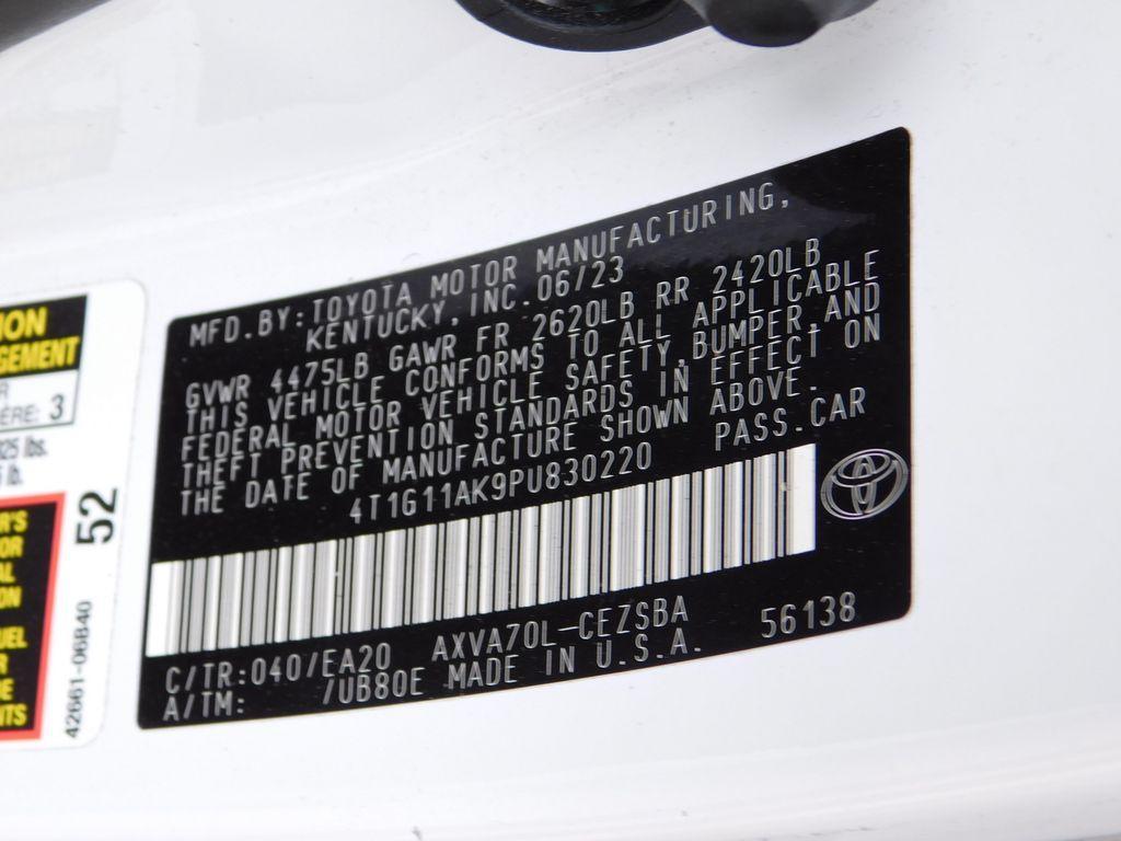 used 2023 Toyota Camry car, priced at $24,995