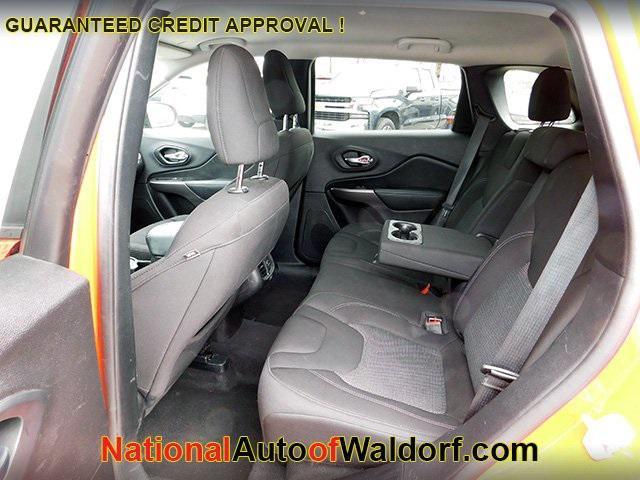 used 2021 Jeep Cherokee car, priced at $17,495