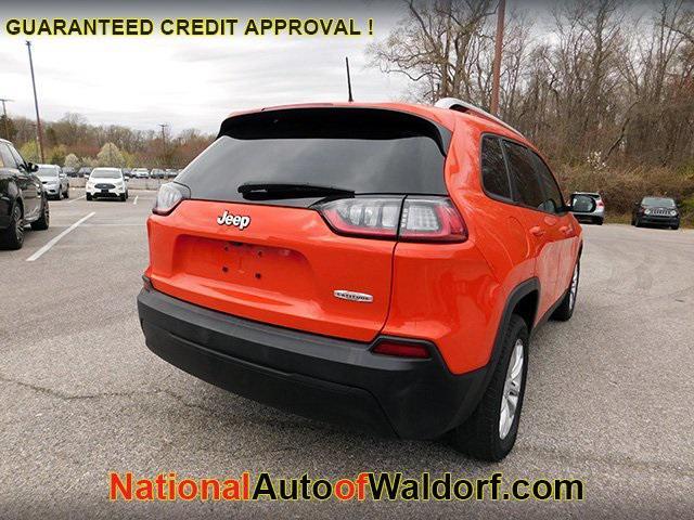 used 2021 Jeep Cherokee car, priced at $17,495