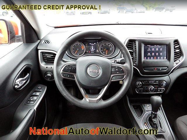 used 2021 Jeep Cherokee car, priced at $17,495