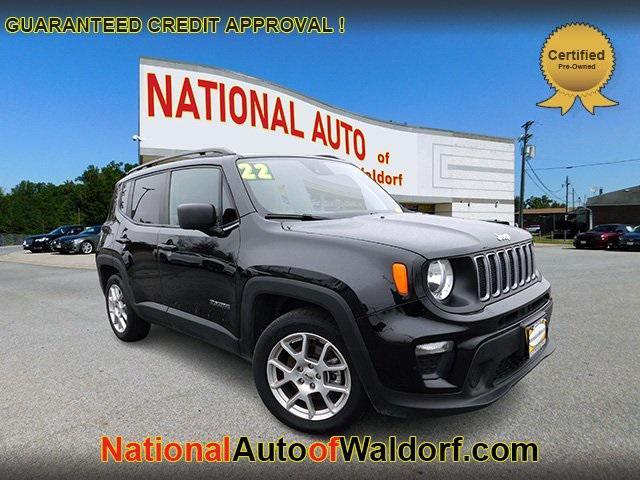 used 2022 Jeep Renegade car, priced at $16,995