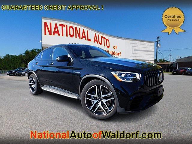 used 2021 Mercedes-Benz AMG GLC 63 car, priced at $47,995