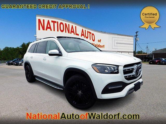 used 2021 Mercedes-Benz GLS 450 car, priced at $47,995