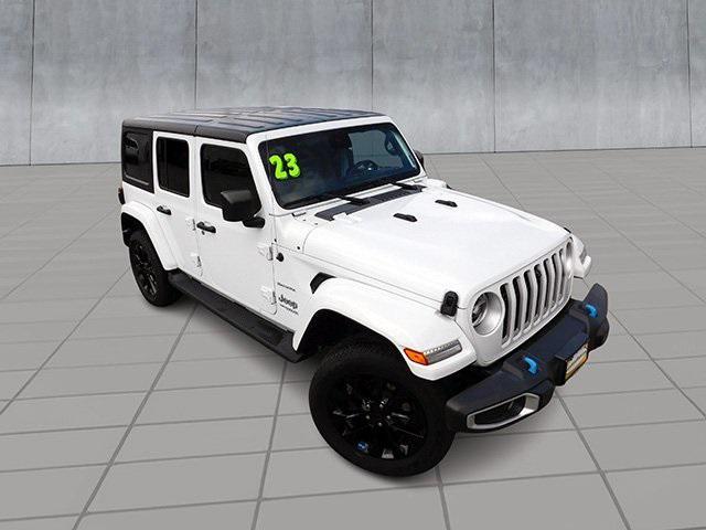 used 2022 Jeep Wrangler Unlimited 4xe car, priced at $33,995