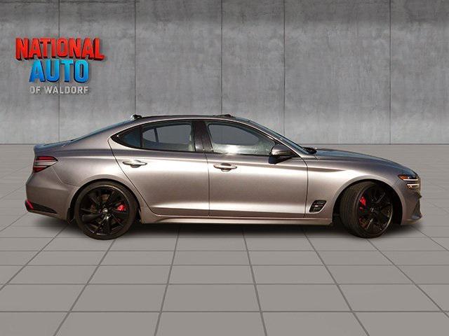 used 2022 Genesis G70 car, priced at $29,995