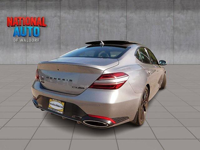 used 2022 Genesis G70 car, priced at $29,995