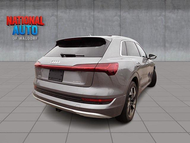 used 2021 Audi e-tron car, priced at $24,760