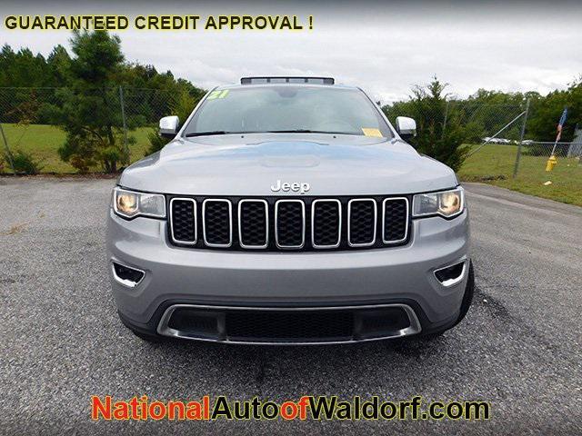 used 2021 Jeep Grand Cherokee car, priced at $21,500