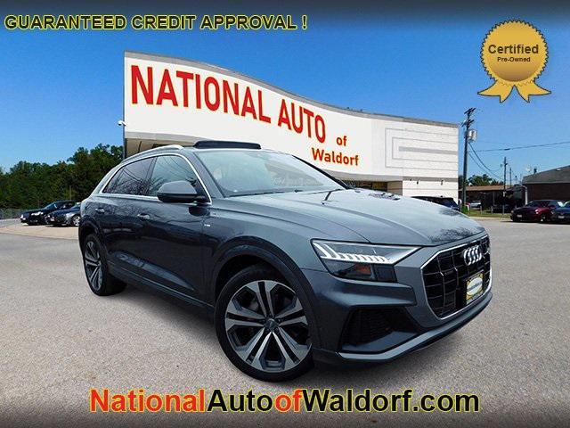 used 2019 Audi Q8 car, priced at $37,995