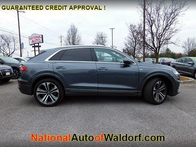 used 2019 Audi Q8 car, priced at $36,895