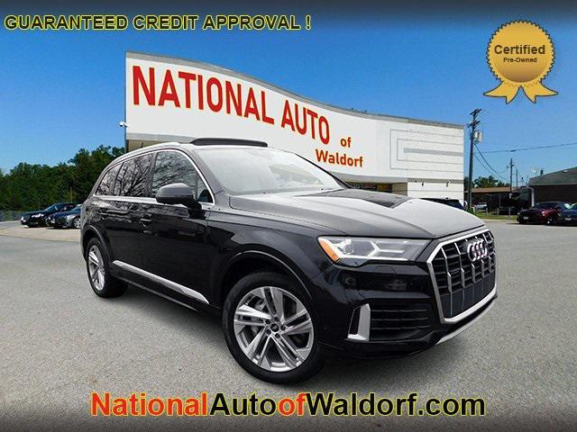 used 2021 Audi Q7 car, priced at $32,895