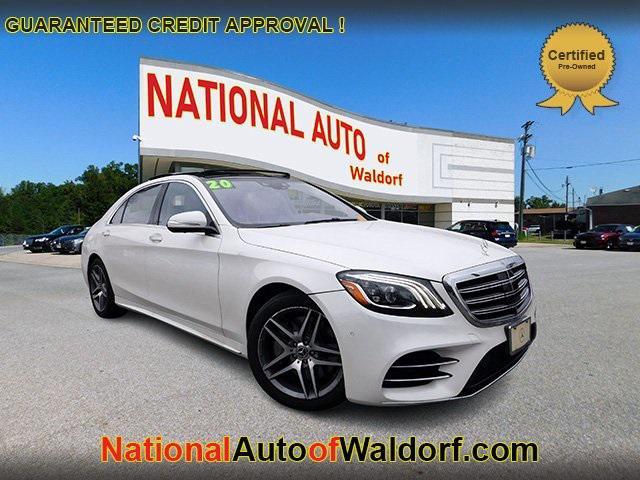 used 2020 Mercedes-Benz S-Class car, priced at $46,995