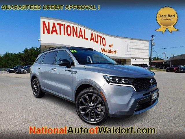 used 2021 Kia Sorento car, priced at $27,785