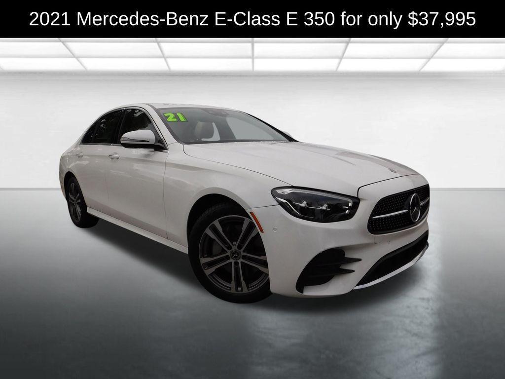 used 2021 Mercedes-Benz E-Class car, priced at $37,995