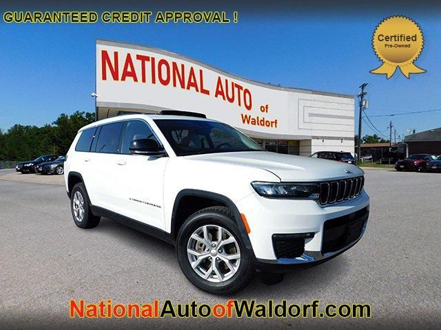 used 2021 Jeep Grand Cherokee L car, priced at $29,895