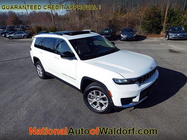 used 2021 Jeep Grand Cherokee L car, priced at $27,895