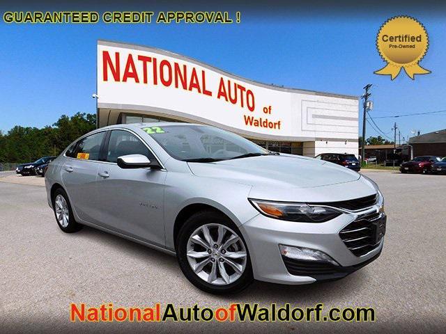 used 2022 Chevrolet Malibu car, priced at $17,995