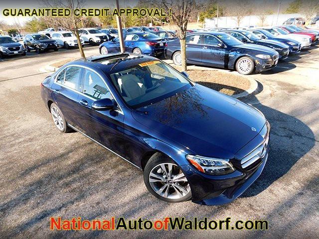 used 2021 Mercedes-Benz C-Class car, priced at $25,995